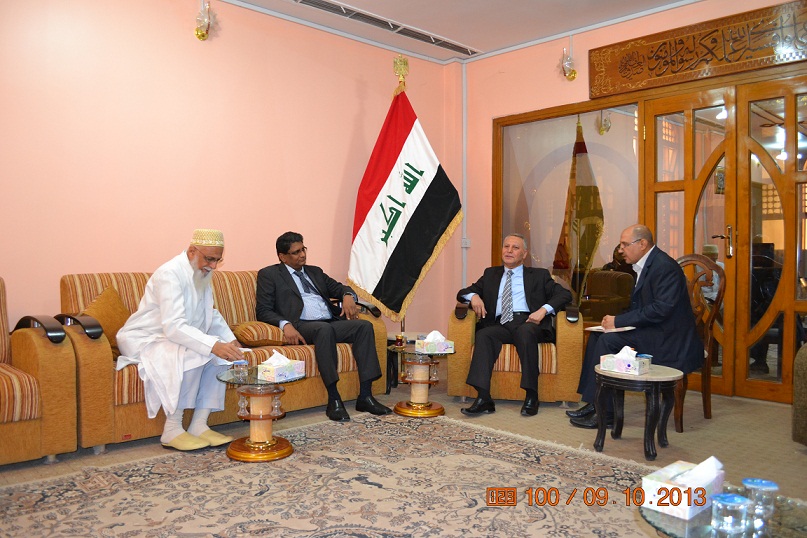 السفير الهندي في العراق يزور الغرفة