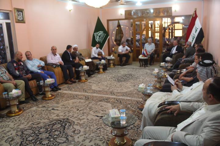 نحو علاقات تجارية يقودها القطاع الخاص , غرفة التجارة تستقبل وفد رجال الاعمال الروس.