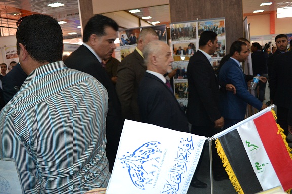 غرفة تجارة النجف للمرة الاولى في معرض بغداد الدولي